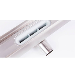 Showerline Standard-calha de duche em inox-ACO