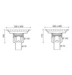 Inoxa - гигиенический сифон из нержавеющей стали - ACO
