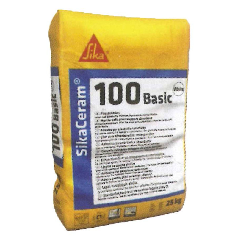 SikaCeram-100 Basic - Mortier-colle pour carrelages céramiques - Sika SikaCeram-100 Basic - Mortier-colle pour carrelages céramiques - Sika