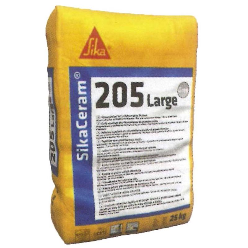 SikaCeram-205 pó de cola grande-argamassa para ladrilhos cerâmicos de médio a grande-SIKA