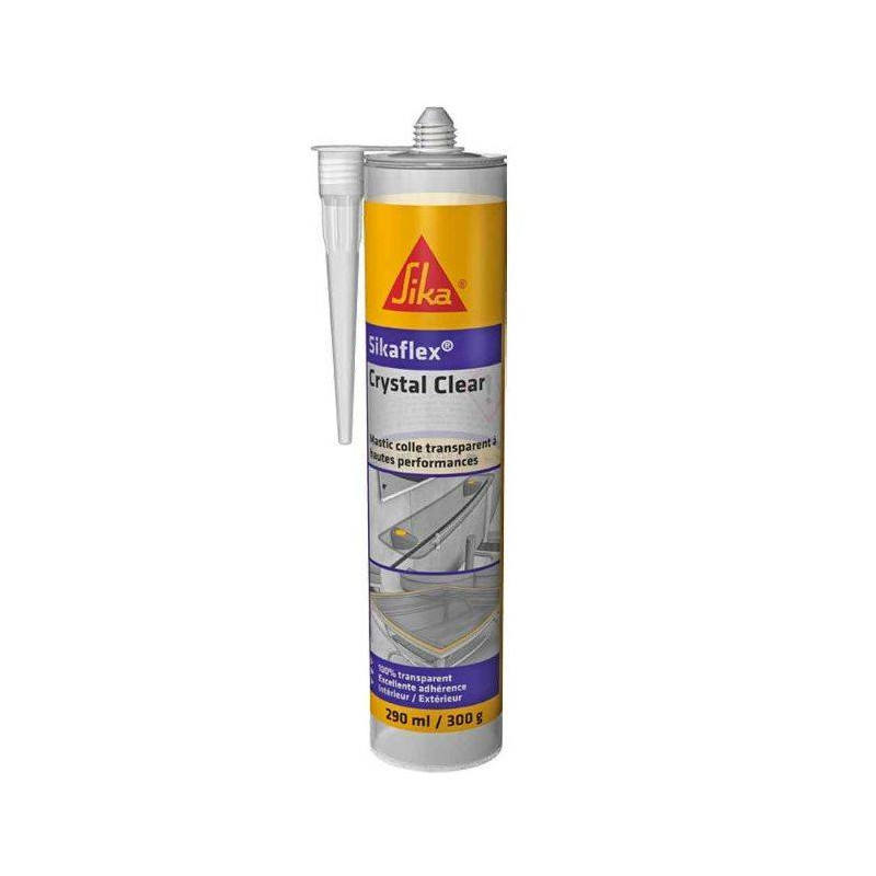 Sikaflex Crystal Clear - mastice-colla trasparente editing - SIKA