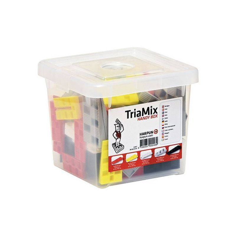 Shims notched - Handy Box of 70 pieces