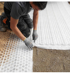 Panelen honingraat geëxtrudeerde polypropyleen ontworpen te versterken en stabiliseren van het grind.
