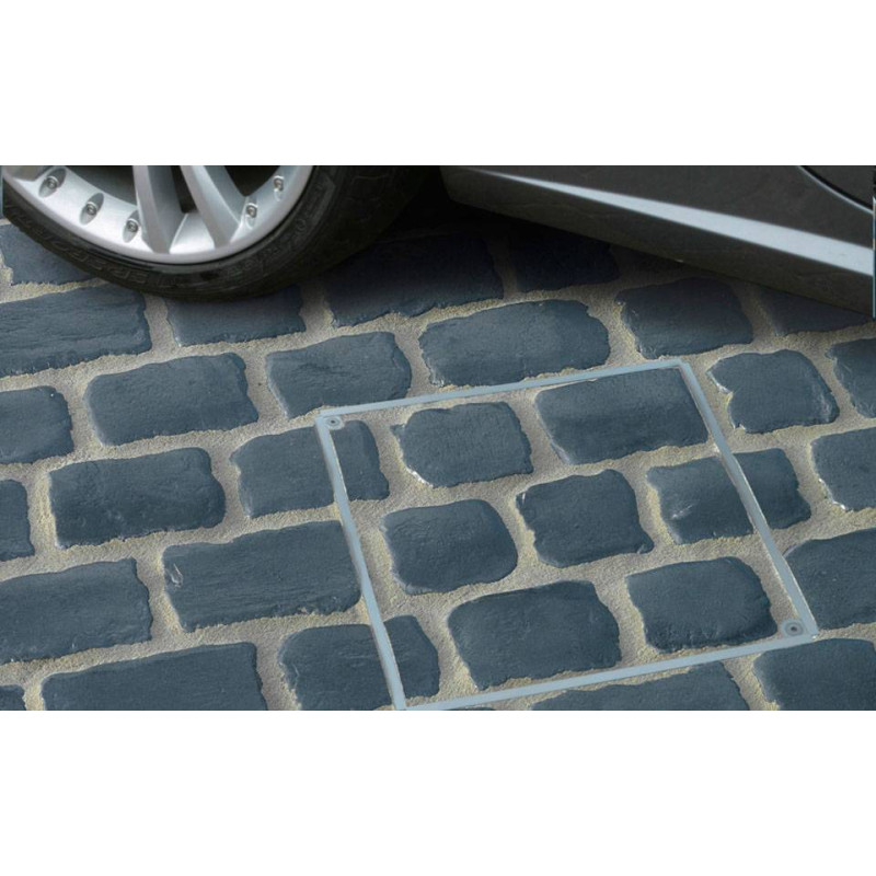 Couvercle Fermé Anti-dérapant aluminium