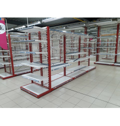 2 جندول أسفل الشبكة H 240 سم، L 2.7 متر - 1 الوجه - فرصة - حجر - سول