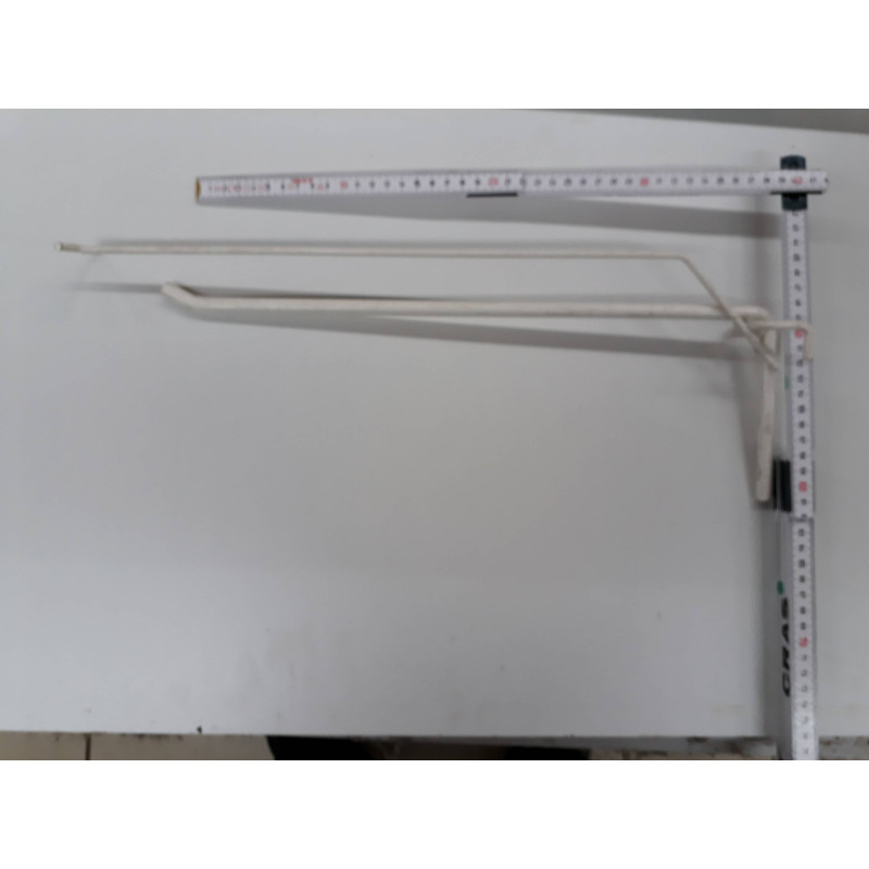 Broche veste branco etiqueta 40 cm para grelha-50 peças-ocasião-pedra-sol