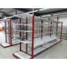 Etagère L 135 cm  P 40 cm pour gondole grille - Occasion - Pierre & Sol