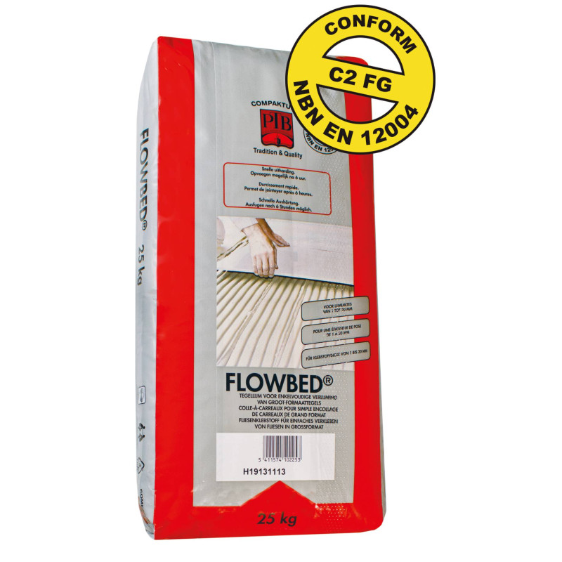 Flowbed - Adesivo per piastrelle - PTB Compaktuna Flowbed - Adesivo per piastrelle - PTB Compaktuna