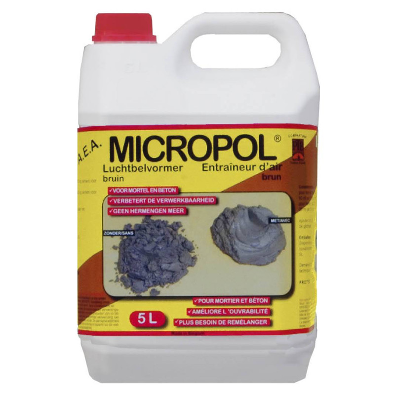 Micropol A.E.A. 标准 - 引气剂 - PTB Compaktuna