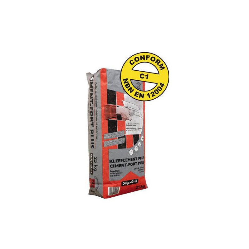 Ciment-fort Plus - Tile adhesive - PTB Compaktuna
