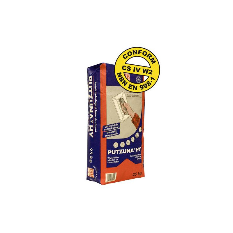 Putzuna HY - Waterproof plaster - PTB Compaktuna