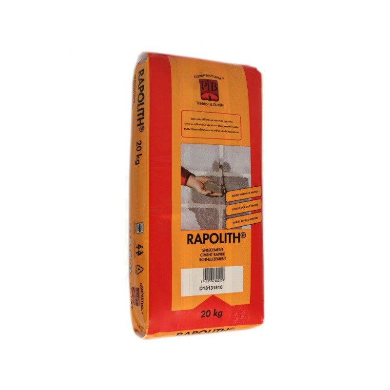 Rapolith - Rapid cement against infiltration - PTB Compaktuna
