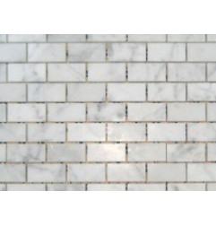 Mosaics Bianco Carrara "CD" - Marbre Adoucies
