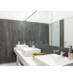 Mosaicos Oriental Bazalt-Bazalt amolecida