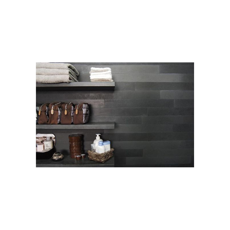 Slat wall Oriental Basalt softened
