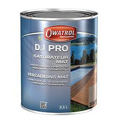 D.1 Pro - Saturateur pour bois exotiques - Owatrol Pro