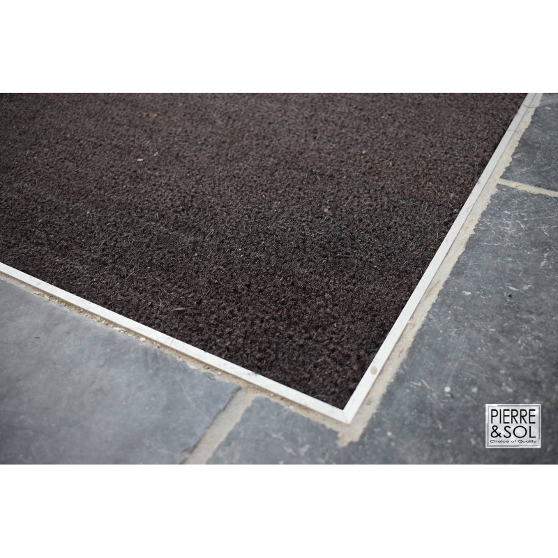 Coloured coconut fibre doormat - Rinotap KG - Rosco