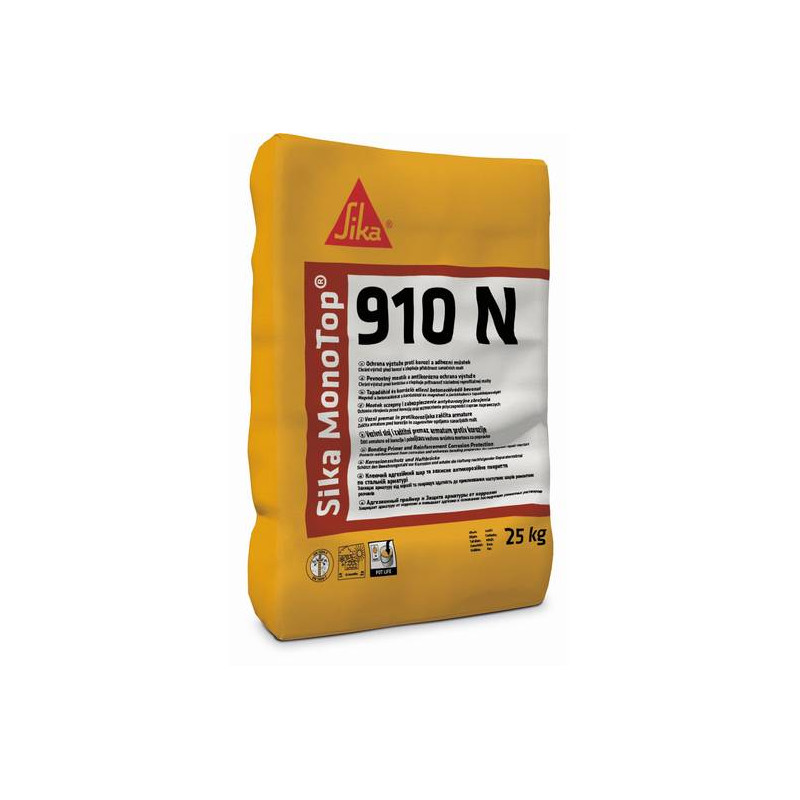 Sika MonoTop-910 N - Mortier anticorrosion et barbotine d'adhérence - SIKA