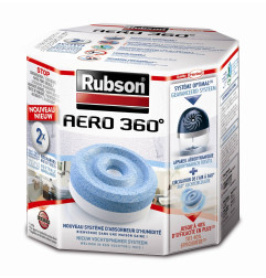 Absorbeur d'humidité aéro 360° RUBSON 2011391 pour 20 m²