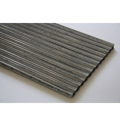 Smalle deurmat bekleed met rubber en textiel H 12 mm - Polytraffic Junior JPNEAN - Rosco