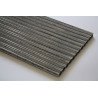 Narrow rubber and textile covered doormat H 12 mm - Polytraffic Junior JPNEAN - Rosco