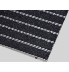 Aluminium profile doormat with polyamide fibres - Vario Largo LPO - Rosco