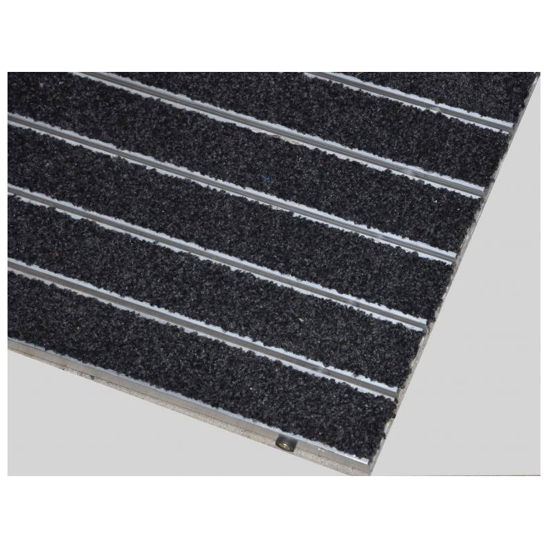 Aluminium profile doormat with polyamide fibres - Vario Largo LPO - Rosco Aluminium profile doormat with polyamide fibres - Vario Largo LPO - Rosco
