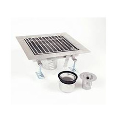 Водосток для гаража из нержавеющей стали - ACO