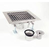 Stainless steel garage drain - ACO