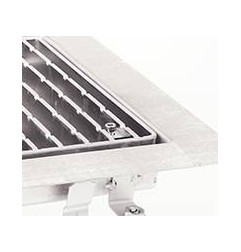 Stainless steel garage drain - ACO