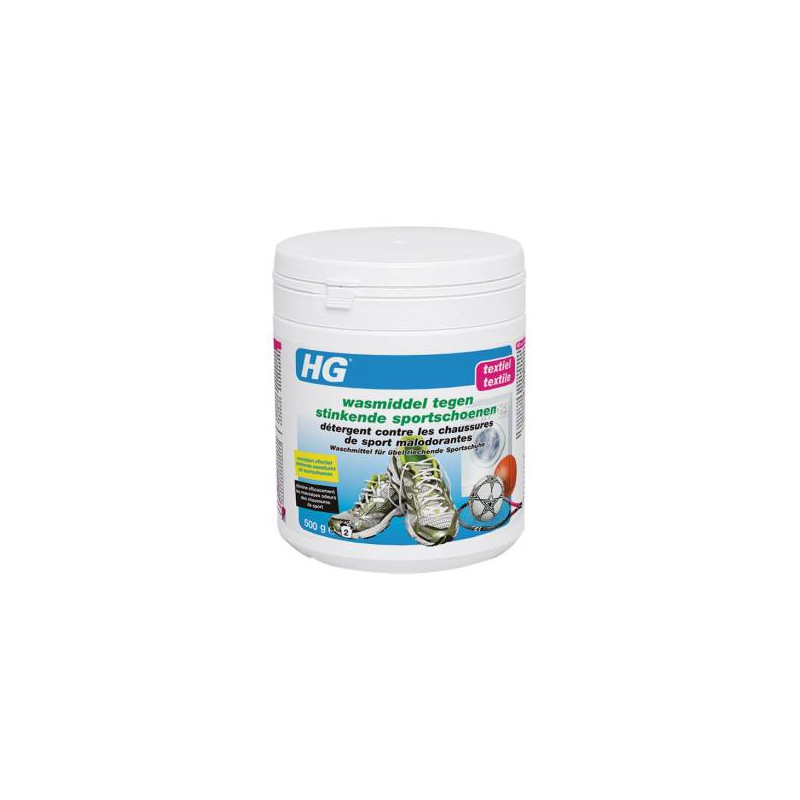 Détergent contre les chaussures de sport malodorantes 500 gr - HG Détergent contre les chaussures de sport malodorantes 500 gr - HG