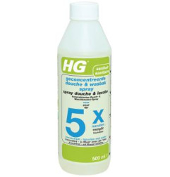 Spray pour douche et lavabo pour 5x remplir 500 ml - HG