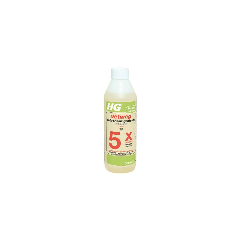 Détachant graisse pour 5x remplir 500 ml - HG