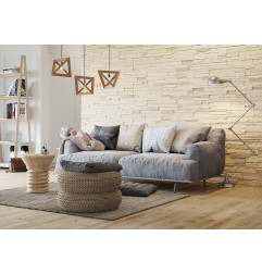 Creta 1 Coin-placa de gesso-Bauma Stone