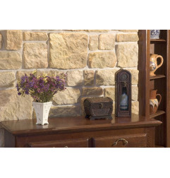 كالابريا 1 كورنر - لوحة خرسانية - حجر البواما