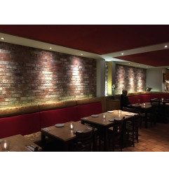 Vintage New York-plaqueta cerâmica-pedra de Bauma