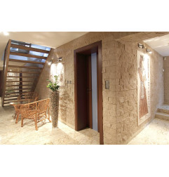 Arena1 corner - Blister plaster - Bauma Stone