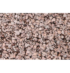 Ardenner rot zerkleinert - Kies - Stein-Bauma