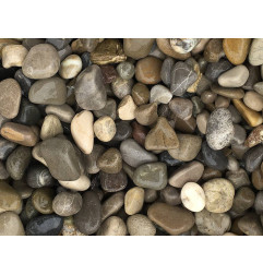 Báltico gris Rondo - grava - Bauma de piedra