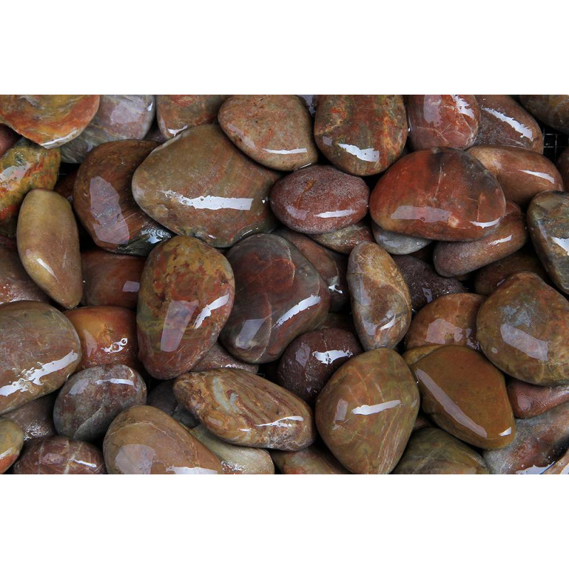 Red Pebbles Rondo - Graviers - Bauma Stone