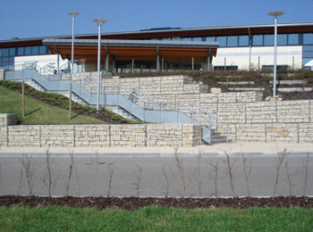 Schanskorven en stenen muren