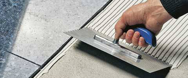 mortier colle pour carrelage, dalle, carreau, tomette,...