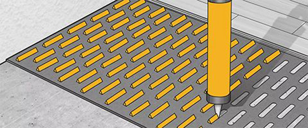 Akustische Unterlage - Sika