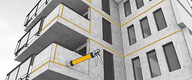 Juntas de fachada y carpintería - Sika