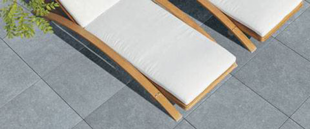 Keramische blauwe steen