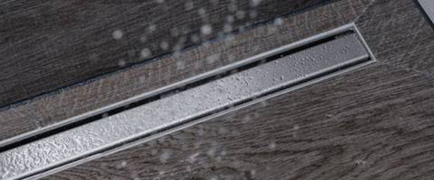 Indoor drainage channel