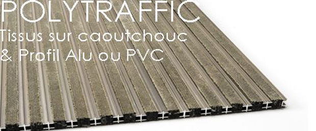 Polytraffic - Double face - Latte alu et Textile