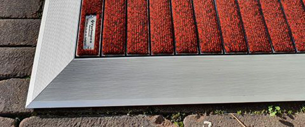 Rampe und Anti-Gestänge für Paillasson oder zum Ausgleich kleiner Niveauunterschiede