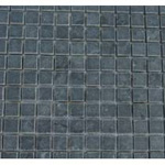 Blue mosaic in Pierre