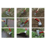 Attrezzi per lavorare il terreno e diserbare